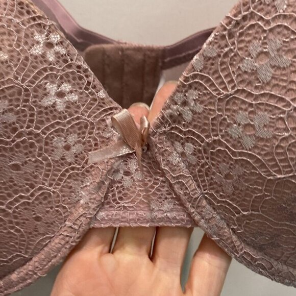 Laura Ashley Pink Floral Bra Size 42D - Picture 3 of 9